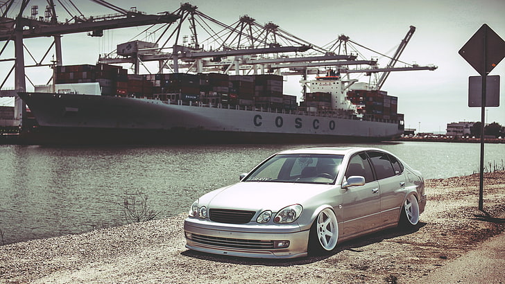 ship, port, Lexus, gs300, HD wallpaper