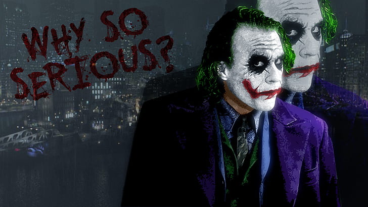 Why So Serious? 1080P, 2K, 4K, 5K HD wallpapers free download | Wallpaper  Flare