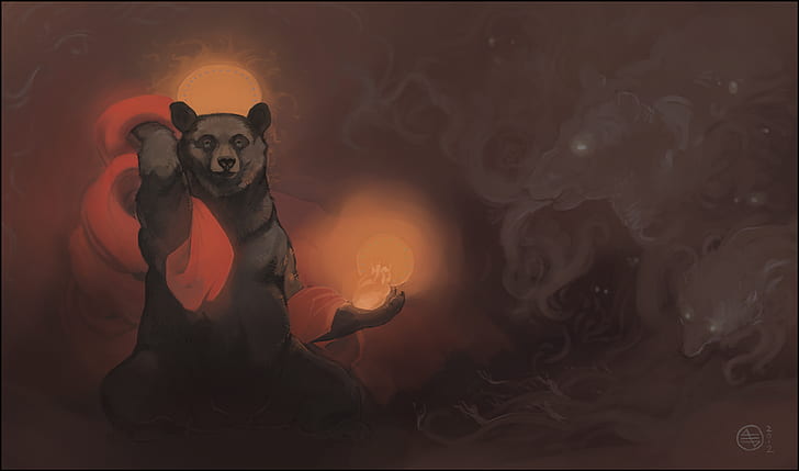 bears, HD wallpaper