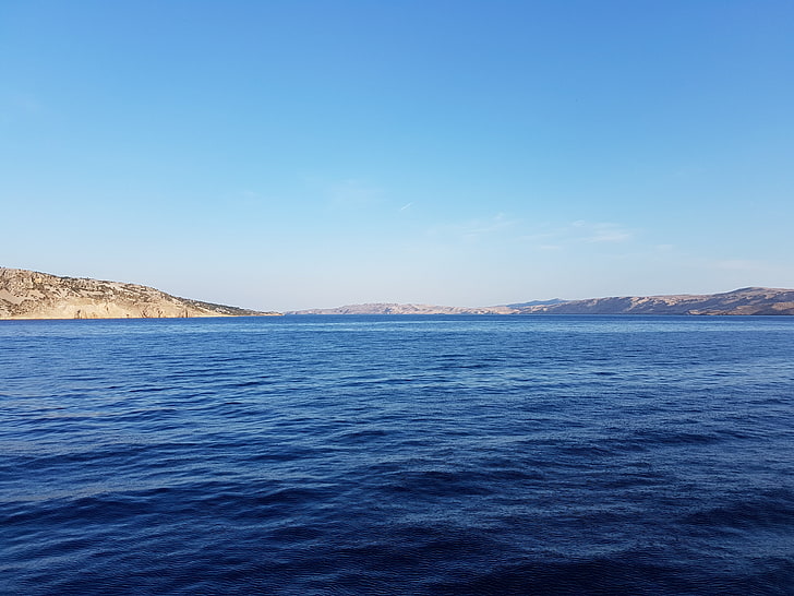 body of water, Croatia, Mediterranean, sea, sky, tranquil scene, HD wallpaper