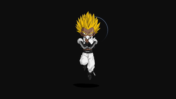 Dragon Ball Vegeta character, Gotenks, Dragon Ball Z, illustration