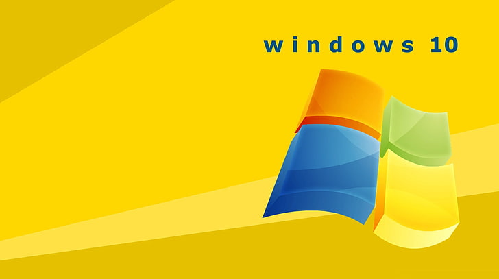 logo, emblem, operating system, windows 10 HD wallpaper