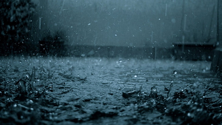 body of water, rain, photography, drop, wet, no people, nature, HD wallpaper