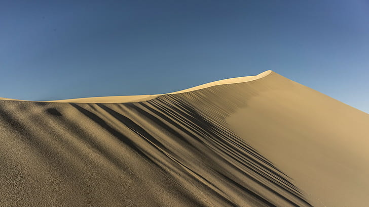 nature, dune, sand, HD wallpaper