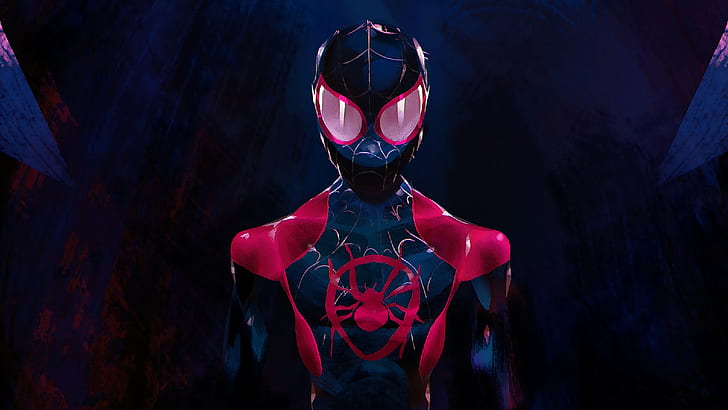 Art, Marvel, Spider-Man, Miles Morales, Ultimate Spider-Man, HD wallpaper