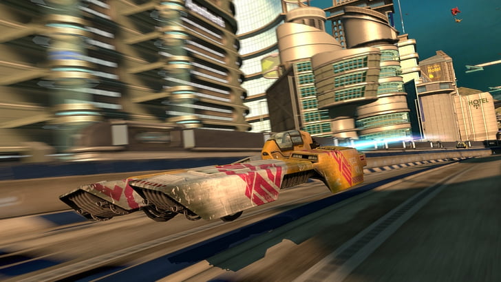 fiction, futuristic, games, science, wipeout, HD wallpaper