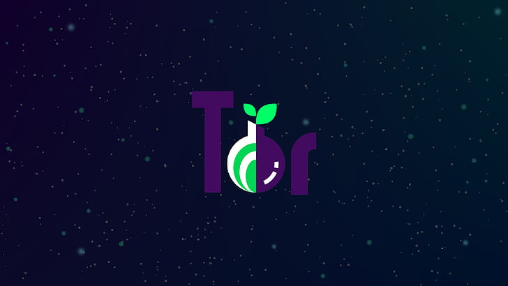 tor, onion, simple background, blue background, HD wallpaper