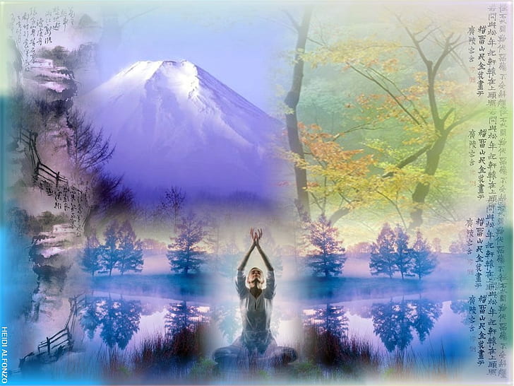 meditation nature Zen Nature Other HD Art, spiritual, HD wallpaper