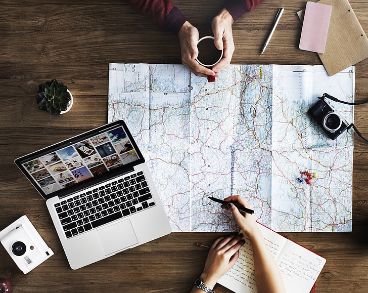 Travel Planning, Maps, West, Journey, Trip, Coffee, Traveler, HD wallpaper