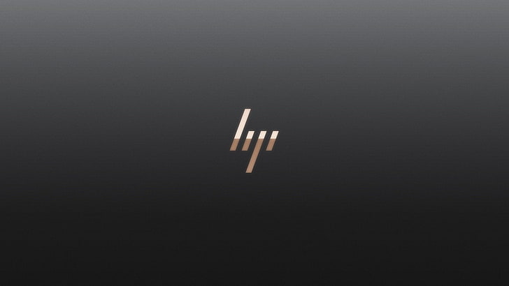 Technology, Hewlett-Packard, Logo, Minimalist, HD wallpaper