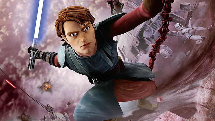 Star Wars, Star Wars: The Clone Wars, Anakin Skywalker, Belt, HD wallpaper