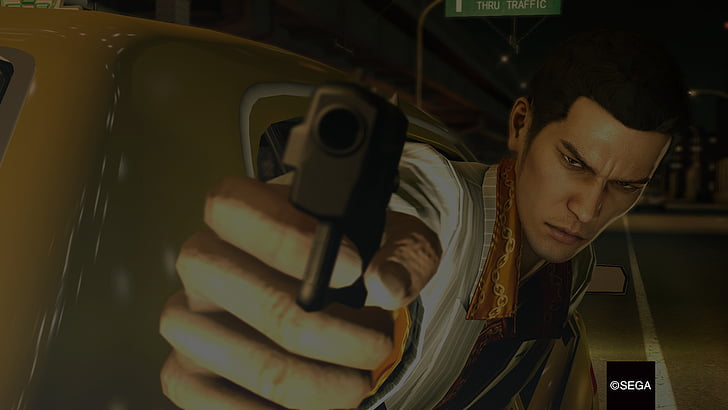 Video Game, Yakuza 0, Gun, Kazuma Kiryu
