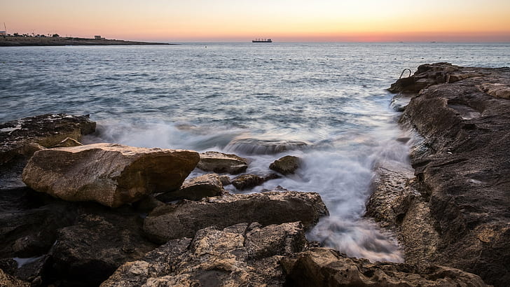 photo of body of water, marsaskala, malta, marsaskala, malta, HD wallpaper