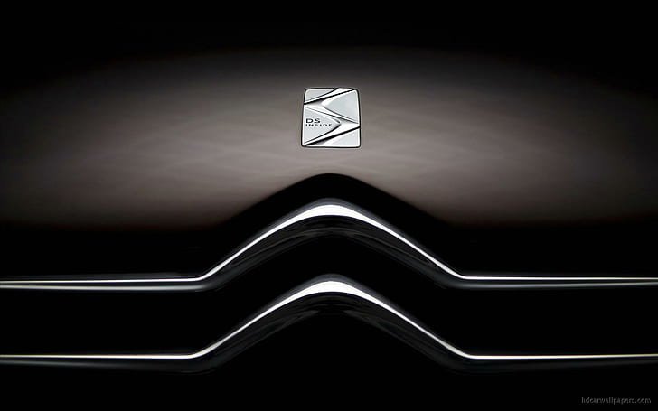 Citroen DS Inside Logo, citroen car logo, cars, HD wallpaper