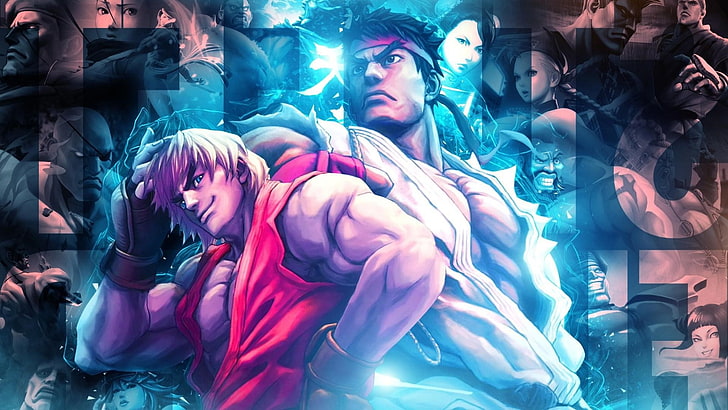 Ken Masters, Ryu (Street Fighter), HD wallpaper