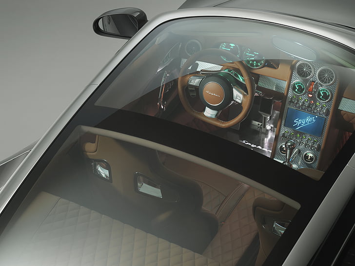 2013, b 6, concept, interior, spyker, supercar, venator, HD wallpaper