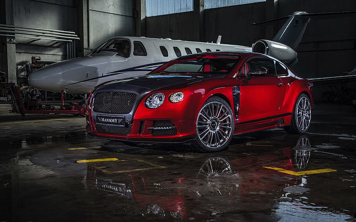 2013 Mansory Bentley Continental GT Sanguis, red coupe, cars