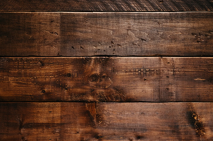 brown wooden surface, boards, texture, wood - Material, plank