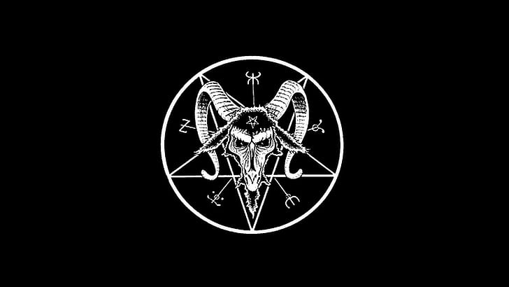 creepy, dark, evil, horror, occult, satanic, HD wallpaper