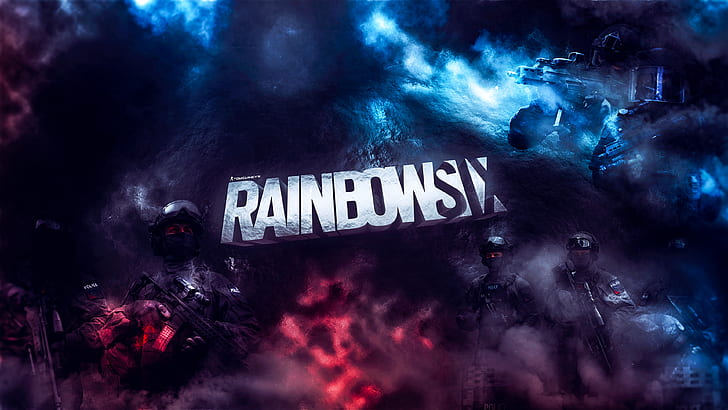 Rainbow 6: Siege, video games, Games posters, games art, game logo