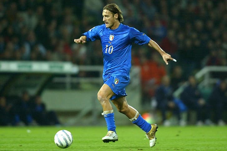 Francesco Totti, Italy, Rome, AS Roma, ASR, FIFA, UEFA, jersey, HD wallpaper