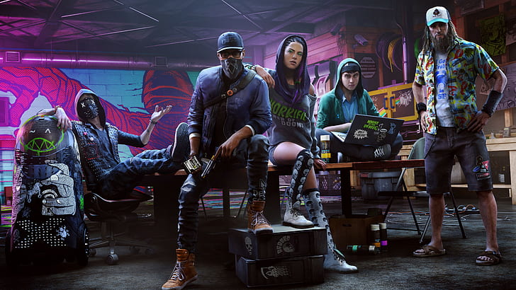 video games, .Hack, Watch_Dogs, Watch_Dogs 2