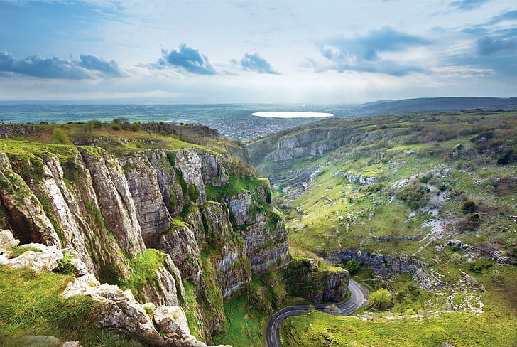 Goughs Cave in Cheddar Gorge on the Mendip Hills England HD Tourist Places Photo