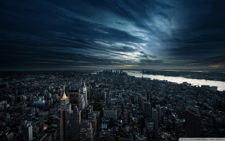 city, town, urban, cityscape, New York City, HD wallpaper