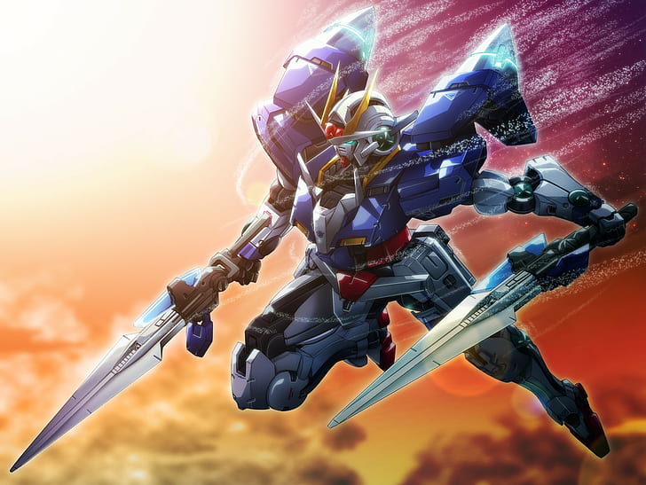 Hd Wallpaper Mech Gundam Robot Gundam 00 Exia Mobile Suit Gundam 00 Wallpaper Flare