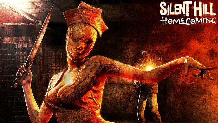 Silent Hill Homecoming wallpaper, art and craft, people, human representation