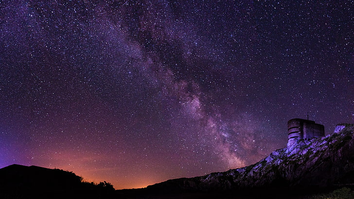 HD wallpaper: Starry sky 4K 8K, star - space, night ...