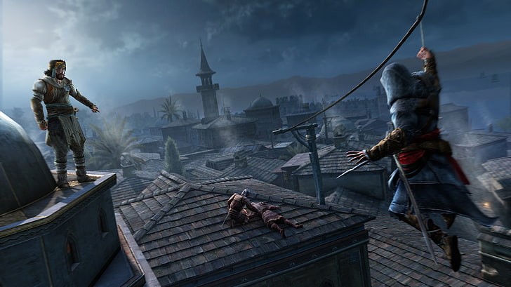 Assassin Creed poster, Assassin's Creed, Assassin's Creed: Revelations, HD wallpaper