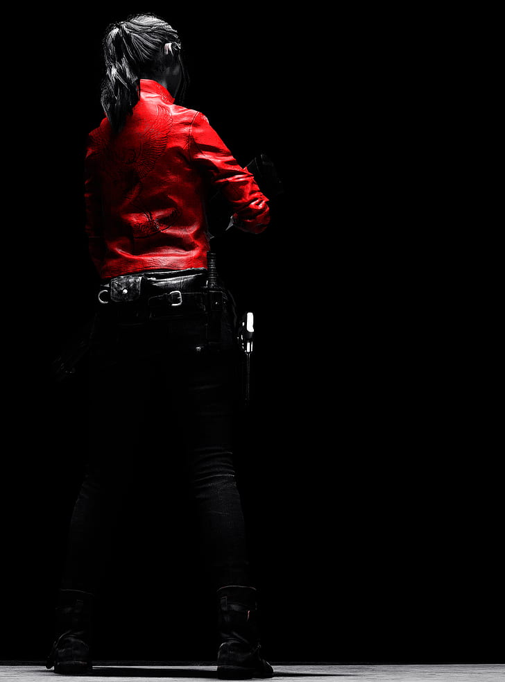Resident Evil 2, Resident Evil 2 Remake, video games, Claire Redfield, HD wallpaper