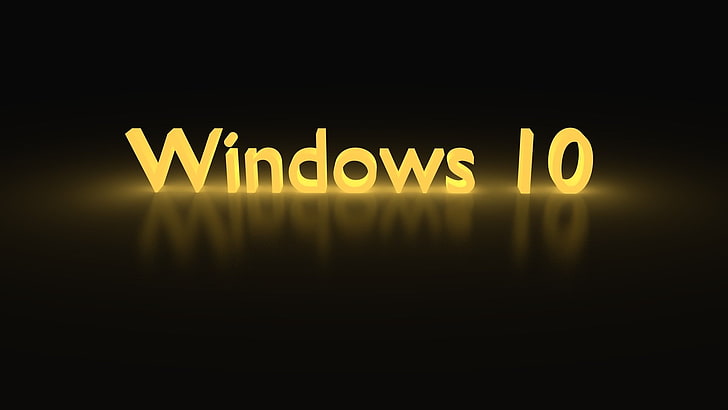 Windows 10 text, communication, western script, illuminated, no people HD wallpaper
