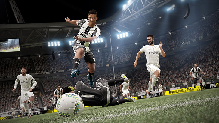 Fifa 18 Game 2018 HD Poster, stadium, sport, athlete, crowd, soccer player