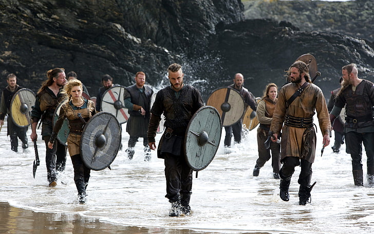 Spartacus movie still, the series, warriors, historical, Vikings, HD wallpaper