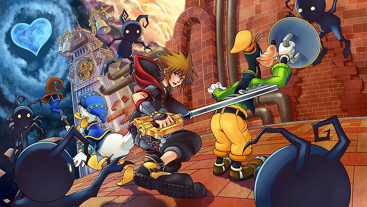 Kingdom Hearts, Kingdom Hearts III, Donald Duck, Goofy, Sora (Kingdom Hearts)