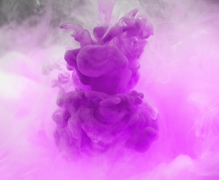 purple smoke, clumps, abstract, lilac, light, backgrounds, pink Color, HD wallpaper