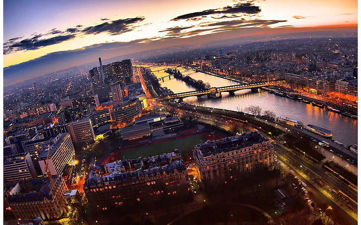 aerial view, brazil, building, city, landscape, metropole, paulo, HD wallpaper