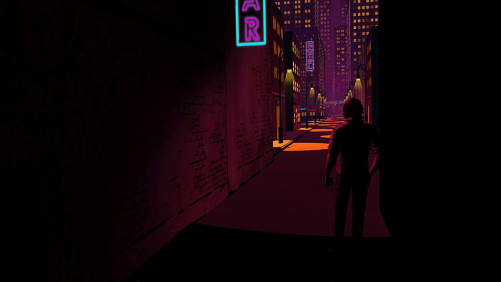 black and red computer tower, The Wolf Among Us, video games, HD wallpaper