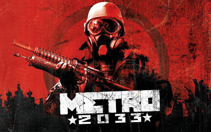 Metro 2033 Red HD, video games, HD wallpaper