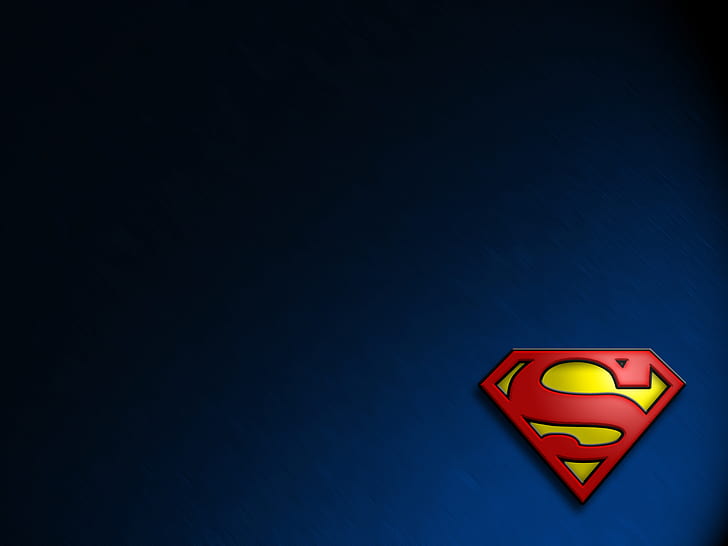 Superman HD, superman logo, comics, HD wallpaper