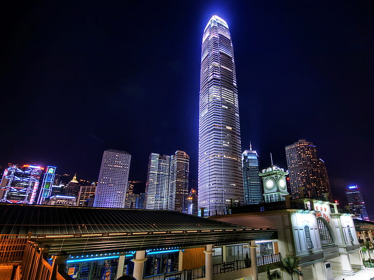 city, cityscape, Hong Kong, China