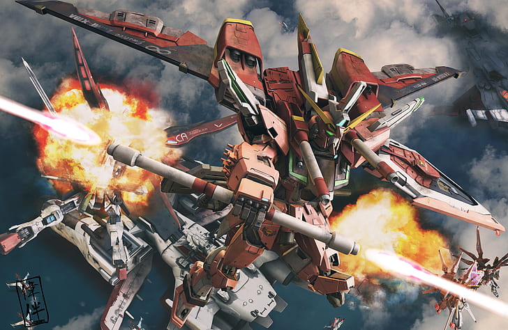 Anime, Gundam, Mobile Suit Gundam Seed, HD wallpaper