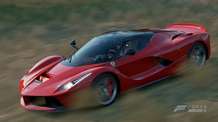 Wallpaper road, Ferrari, Forza Horizon 3 for mobile and desktop