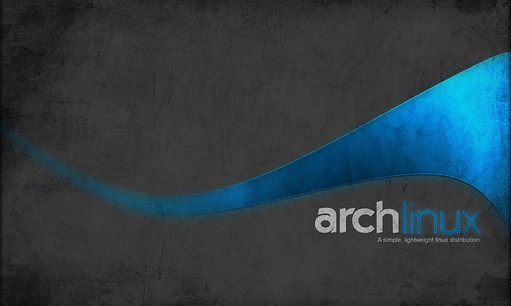 Archlinux digital wallpaper, Arch Linux, communication, text, HD wallpaper
