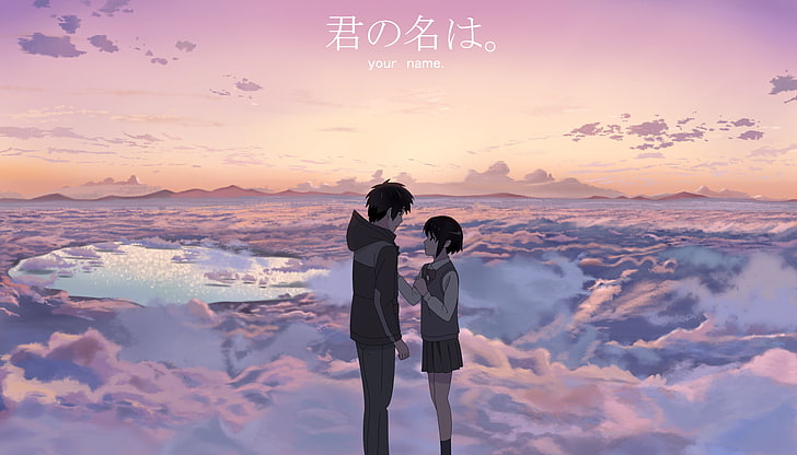 Anime, Your Name., Mitsuha Miyamizu, Taki Tachibana