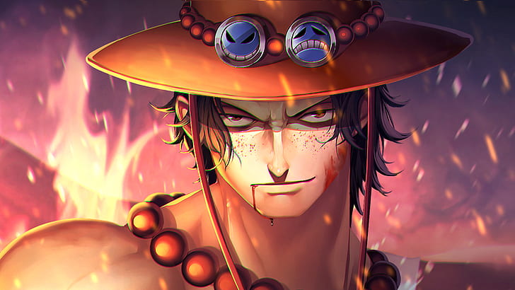 One Piece  Fire Fist Portgas D Ace HD wallpaper download