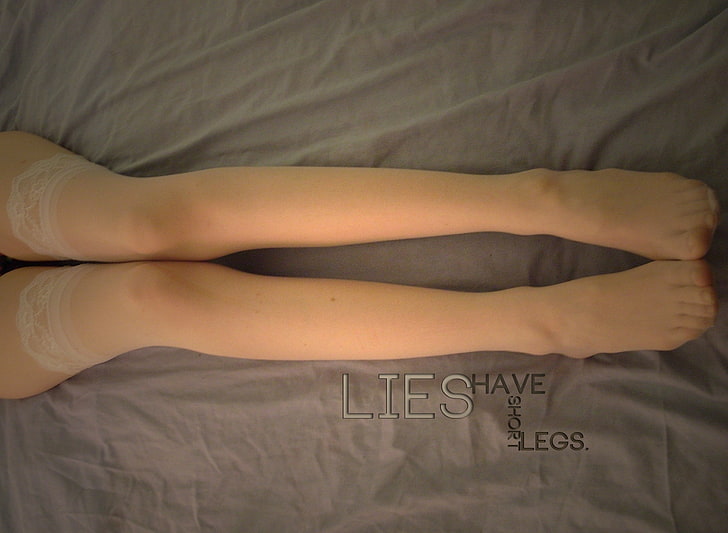 legs artistic stockings text feet lace lies 2349x1721  People leg HD Art, HD wallpaper