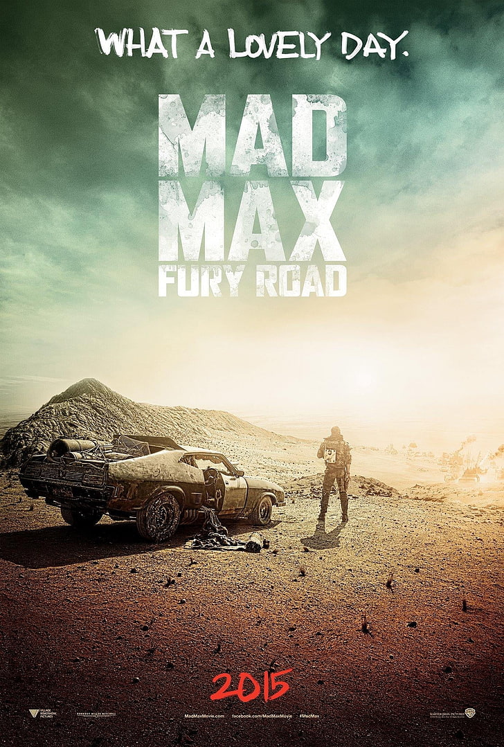 Mad Max Fury Road movie digital wallpaper, Mad Max: Fury Road